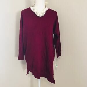 JM Collection Asymmetrical Sweater